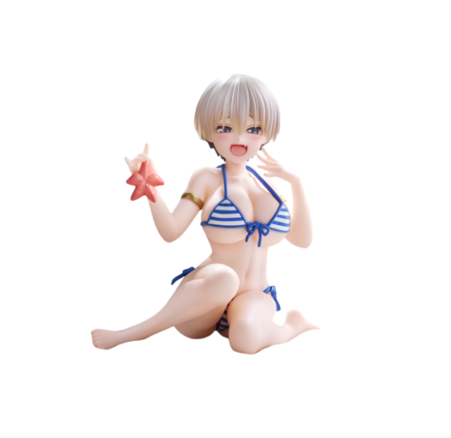 Desktop Cute: Uzaki-chan wa Asobitai! - Uzaki Hana - Hamabe de Mizugi Ver.
