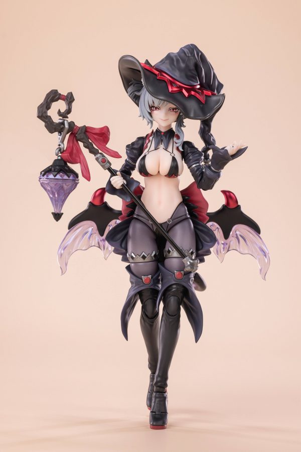 Original Character: Action Figure - Apprentice Witch Hoshikawa Neko (Black Hair Ver.)