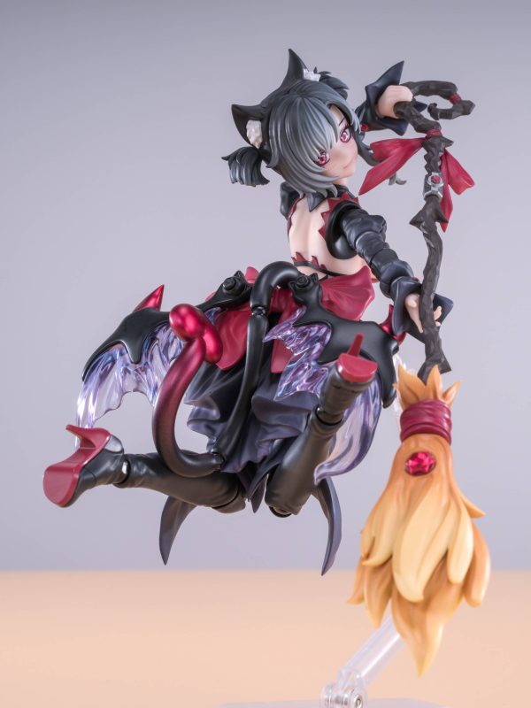 Original Character: Action Figure - Apprentice Witch Hoshikawa Neko (Black Hair Ver.) - Image 3