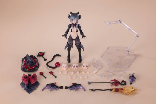 Original Character: Action Figure - Apprentice Witch Hoshikawa Neko (Black Hair Ver.) - Image 5
