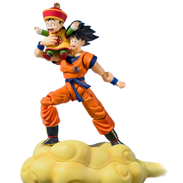 S.H.FIGUARTS: Dragon Ball Z - Son Goku & Son Gohan on the Flying Nimbus (Edición limitada)